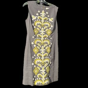 Tabitha Embroidered Sheath Dress